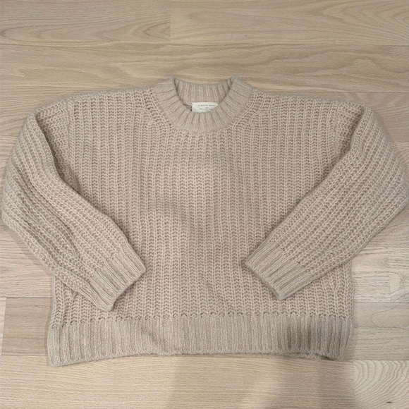 Sezane Sweaters - Cream alpaca sweater from Sezane
